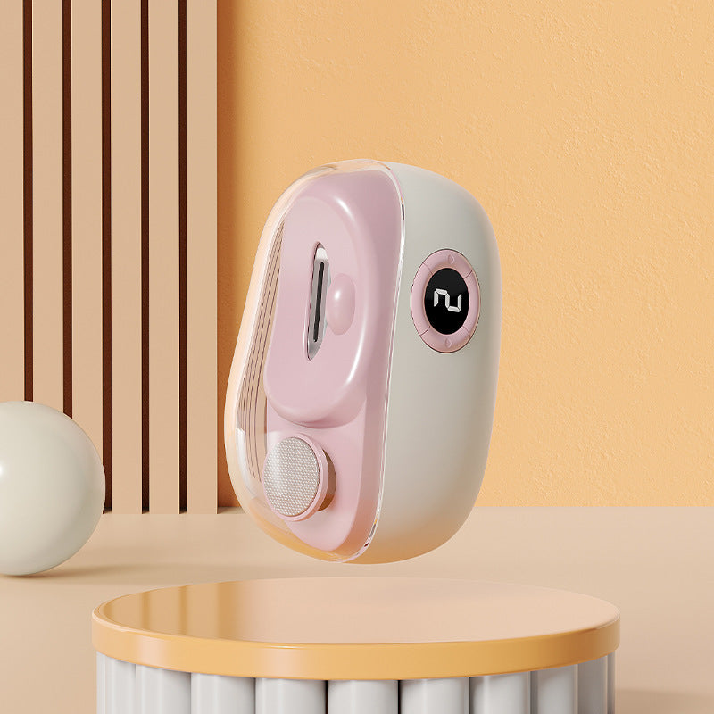 ✂️💅🔥 Lima de uñas eléctrica multifuncional con protección antipellizcos, lima finamente las uñas, suave para las manos delicadas.