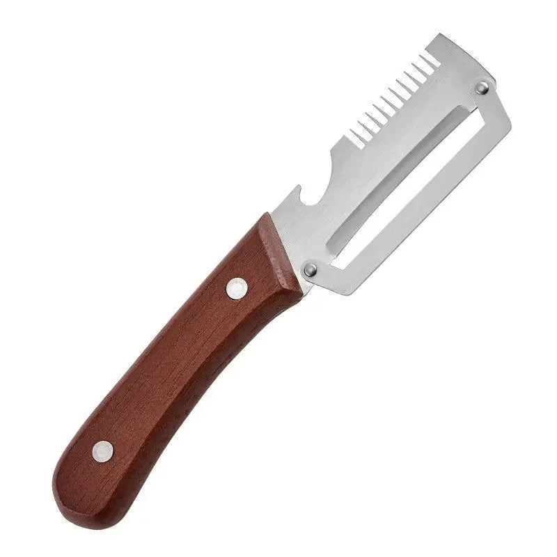 ✅Kupite 1, dobijte 1 gratis (2 artikla) 🧅🔪 Višenamjenska kuhinjska gulilica 3 u 1: Gulite, režite i otvarajte boce! 🔥