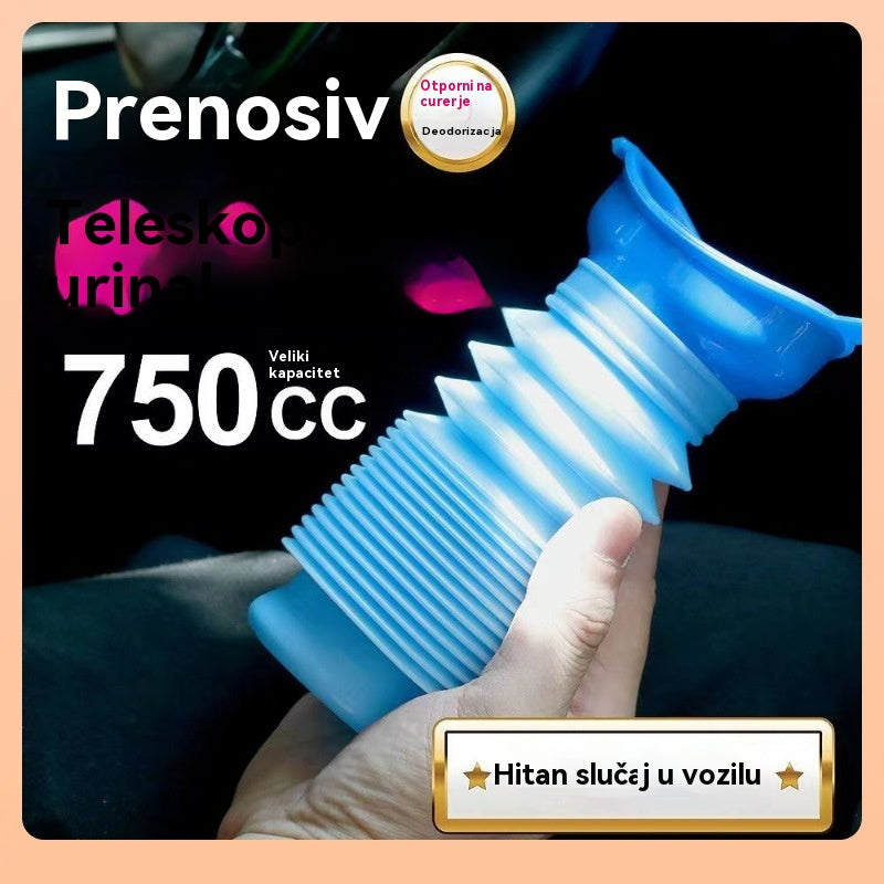 🔥【Kupi jedan, dobi jedan gratis】Prijenosni sklopivi pisoar za muškarce, žene, djecu i starije osobe - Pisoari za višekratnu upotrebu
