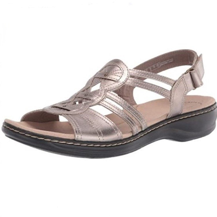 🌸🍀【35-43】Sandalias de cuero para mujer asequibles, suaves y cómodas