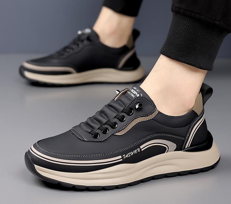 【Productos estrella】👟【39~44】Zapatos casuales de suela suave de moda para hombre de nuevo estilo 2025, ligeros y antideslizantes