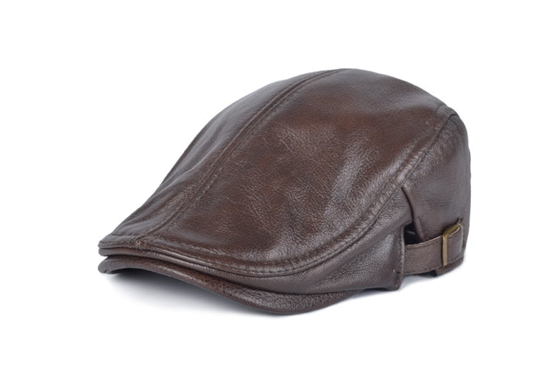 🐏 Gorro de piel de oveja de tamaño ajustable para hombre.Sencillo y discreto, moderno y versátil, adecuado para picnics, pesca salvaje, fotografía al aire libre, senderismo, montañismo.