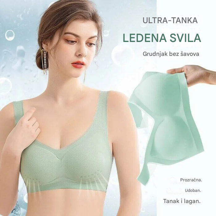 šćM-5XLććKupite 3, dobijte 2 gratisćUltra tanki grudnjak od ledene svile bez Å”avova