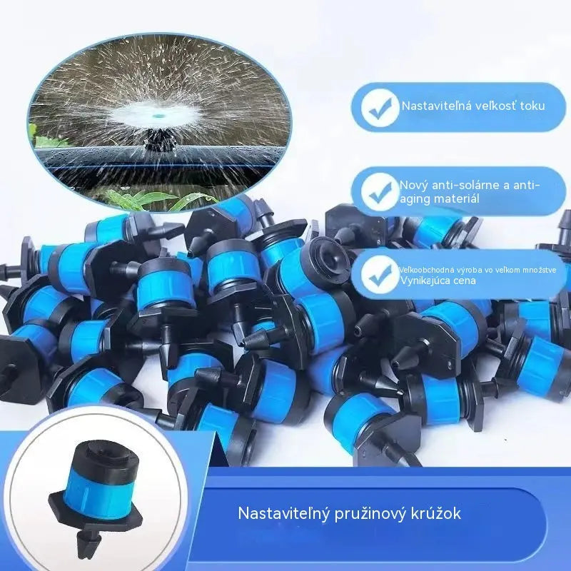 🔥【Obmedzená nabídka】100 nastaviteľných kvapkových zavlažovacích prvkov💧 – šetrite vodu, zvýšte úrodu