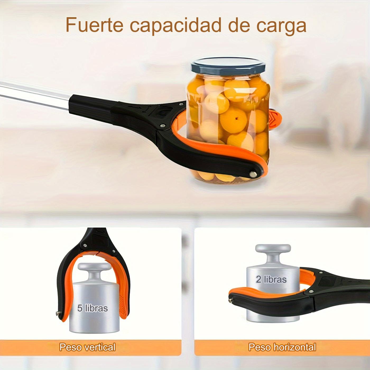 【Clip de basura plegable giratorio】 Agarre plegable con accesorio giratorio de 360°, modelo plegable de aleación de aluminio engrosado, duradero y fácil de almacenar.