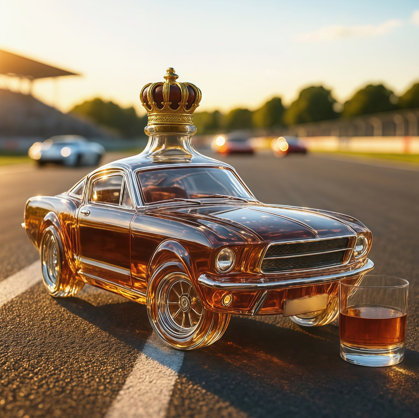 💥Гореща разпродажба💥🚗 Креативна бутилка за уиски във форма на кола – стил и колекционерска стойност