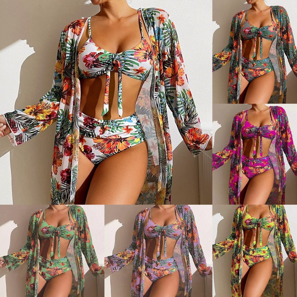 🔥☀️Najpopularniji kupaći kostim u Hrvatskoj👙【S-2XL】Modni kupaći kostim za žene 2025.【Set od 3 dijela】