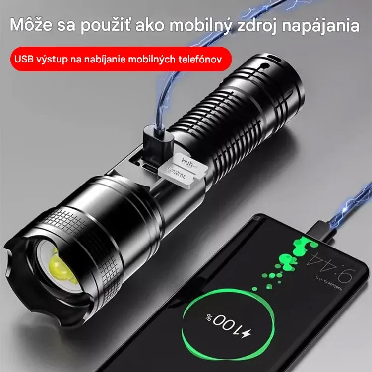 🆕🔦【Dnes ZĽAVA 50%】Nové vonkajšie hliadkové svetlo, výkonné svietidlo s dlhým dosahom