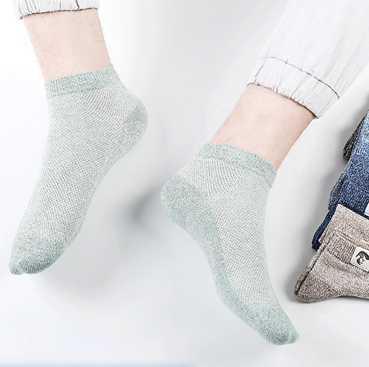 🧦 Купете 5 чифта, вземете 5 чифта безплатно⚡🧦2025 Нови мъжки дишащи антибактериални и дезодориращи чорапи 【10 чифта】