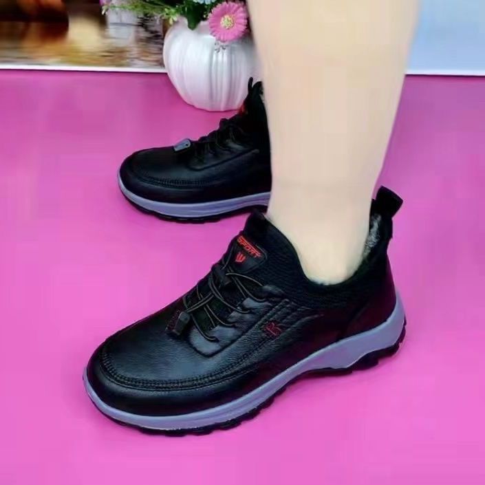 💝⛄【35-41】💥2025 Nove ženske baršunaste sportske pamučne cipele, 💝 baršun i zadebljanje, tople, mekani potplati, udobne za nošenje, izrađene od prirodne kože, prikladne za jesen i zimu