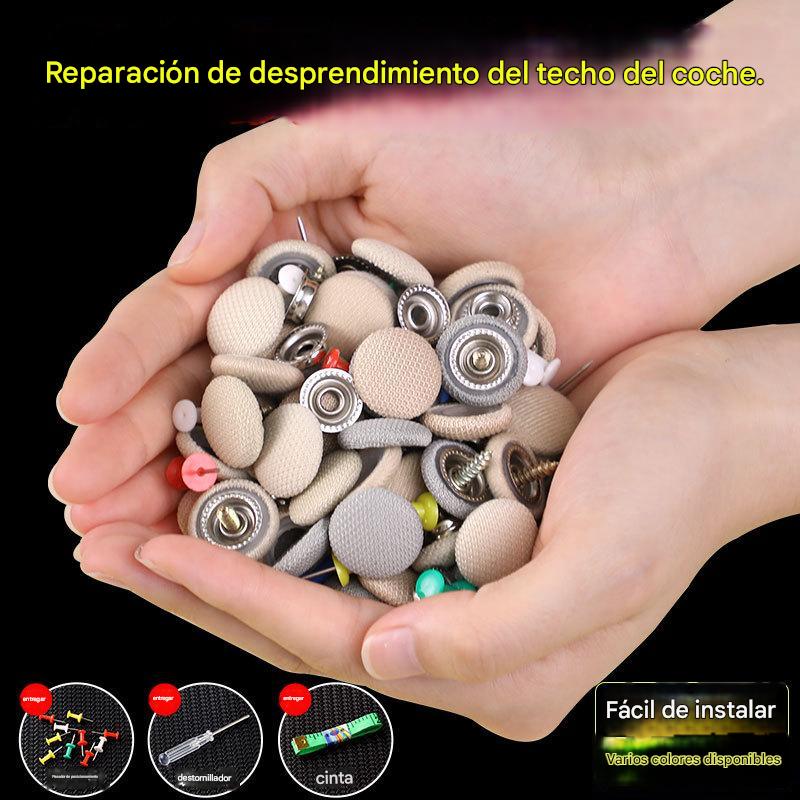 【50% OFF】🔥La lona del techo del automóvil se está cayendo, fije el clip de fijación de clavos, modificación y restauración del interior del automóvil sin desmontaje