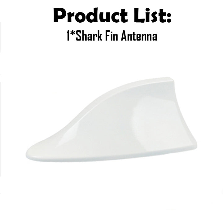🚗🚗【Compra uno y llévate otro gratis】Antena de coche con forma de aleta de tiburón con antena de señal de radio universal decorativa