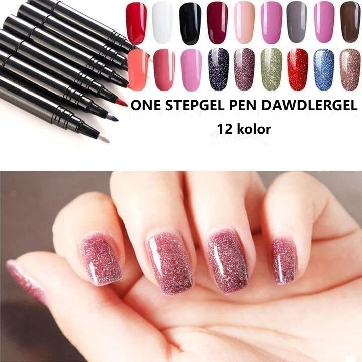 💅Kup dwa, a dwa dostaniesz gratis🌈3 w 1 Długopis do manicure z lakierem do paznokci,