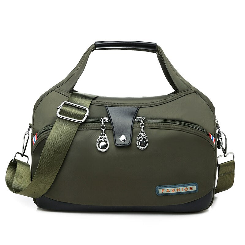 👜【50% de descuento】Bolso de mano informal ligero de tela Oxford para mujer de moda con gran capacidad, 💧impermeable, ✅viajes y compras, ✅múltiples métodos de transporte, bolso de mano, bolso de hombro, bolso de mensajero
