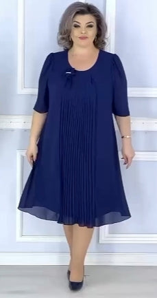 💃【S-5XL】2025 нова висококачествена шифонена пола, елегантен стил, Подходящ за ежедневна работа и партита