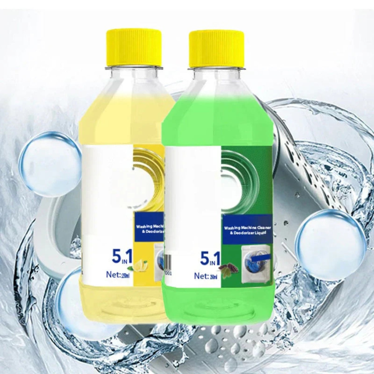 ⏰Compra 1 y llévate 1 gratis💥Líquido limpiador para lavadora🧼Elimina manchas y olores