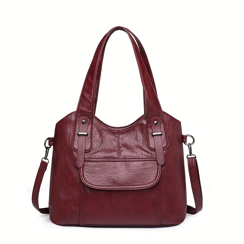 📢【50% отстъпка】👜Нова дамска винтидж чанта през рамо от естествена кожа