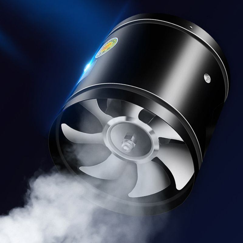 📢💥📽Potente extractor cilíndrico, ⚡Reducción de ruido de graves, ⚡Buena calidad, ⚡Ahorro de energía, ventilación por extracción🧊, adecuado para restaurantes, cocinas, baños, supermercados, oficinas,