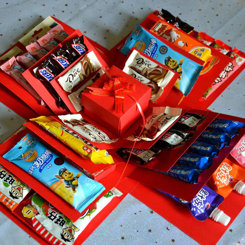 🎁【Compra 1 y llévate 1 gratis】✨Set de Cajas de Regalo Sorpresa Explosiva, perfecto para cumpleaños, sorpresas, envoltura de regalos y regalos para niños, chicos y novias.【Solo incluye la caja】