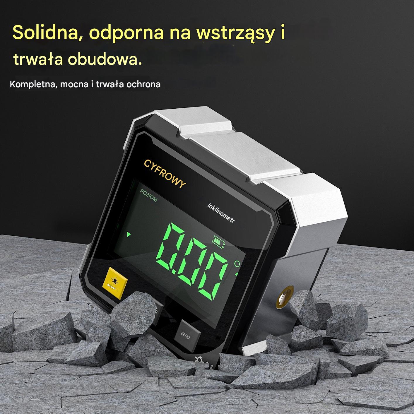 【📢Oferta ograniczona czasowo】 Czterostronna magnetyczna, dwustronna elektroniczna pozimica laserowa.