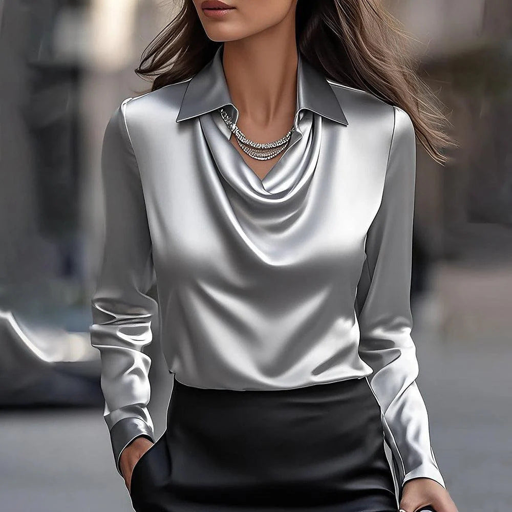 🔥🍂Nowości na jesień i zimę, świetna wartość na rynku🍁【S-3XL】🌷Nowa prosta i elegancka koszula damska