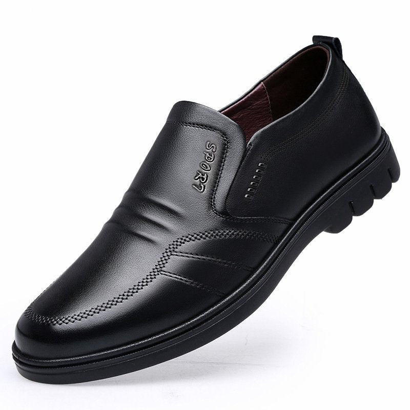 👞 【-55%OFF】【39–44】Мъжки бизнес ежедневни обувки 2026 с мека подметка за удобно ежедневно носене,