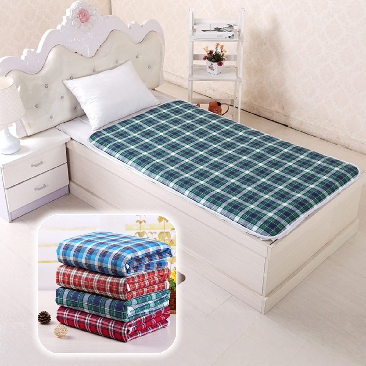 🤩Oferta por tiempo limitado🔥🛌Protectores de lactancia para adultos lavables y transpirables, impermeables, transpirables, lavables y a prueba de fugas