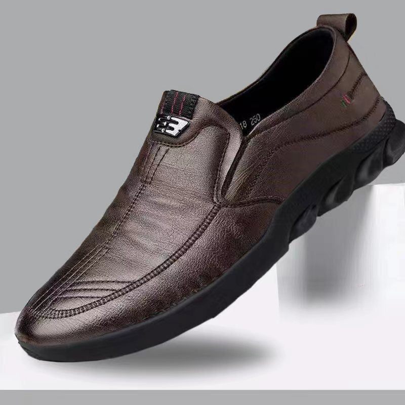 👞Nové britské ležérne topánky s mäkkou podrážkou✅Ručne vyrobené z vybranej kože✅Odolné voči oderu a priedušné