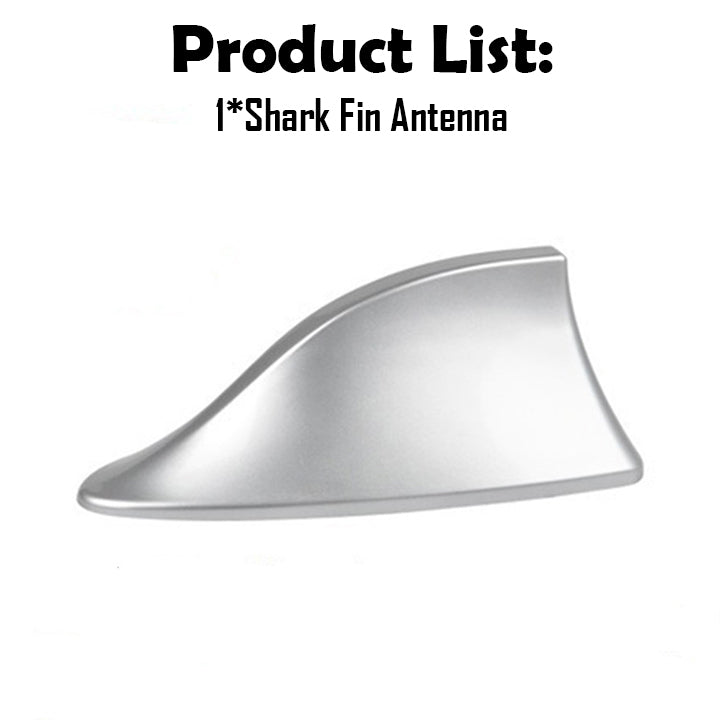 🚗🚗【Compra uno y llévate otro gratis】Antena de coche con forma de aleta de tiburón con antena de señal de radio universal decorativa