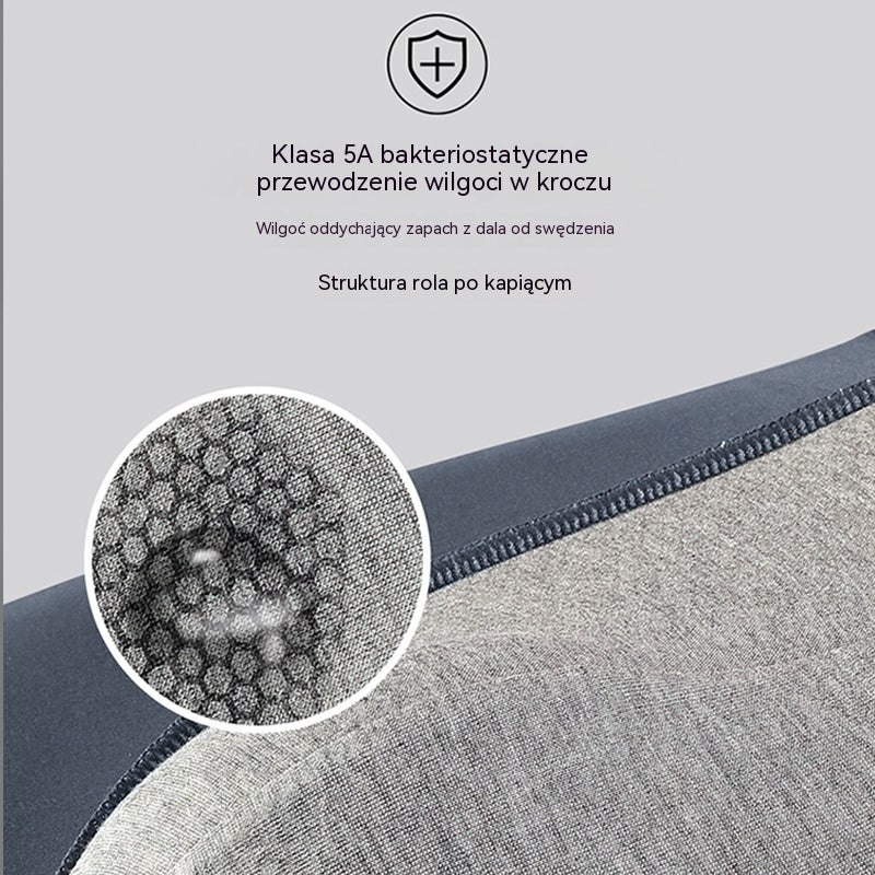 đ„ă6 piezasăđ©ČRopa interior de seda helada de algodĂłn antibacteriano para hombre