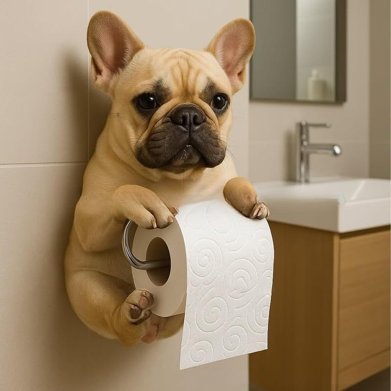 🔥Gorąca wyprzedaż w Polsce🔥🐕Uroczy uchwyt na papier toaletowy z motywem szczeniaka