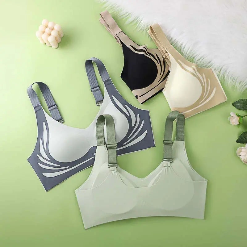 😍 【Kup 2, 2 gratis】 Damski biustonosz bezszwowy – modelujący i unoszący biust ❤️