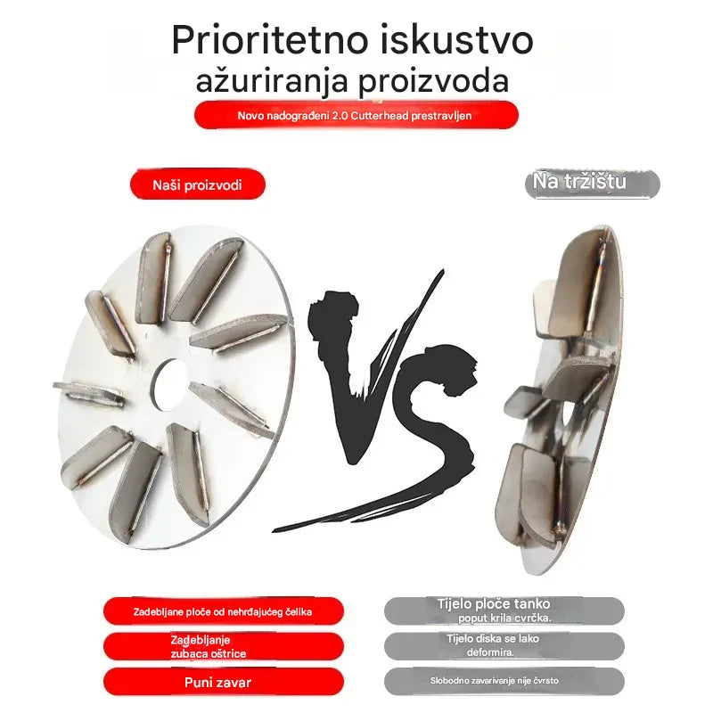 ⏰Disk za uklanjanje dlačica⚡Univerzalni stroj za uklanjanje dlaka od nehrđajućeg čelika disk za brijanje 🐖🐂🐏 za uklanjanje dlaka sa svinja, goveda i ovaca