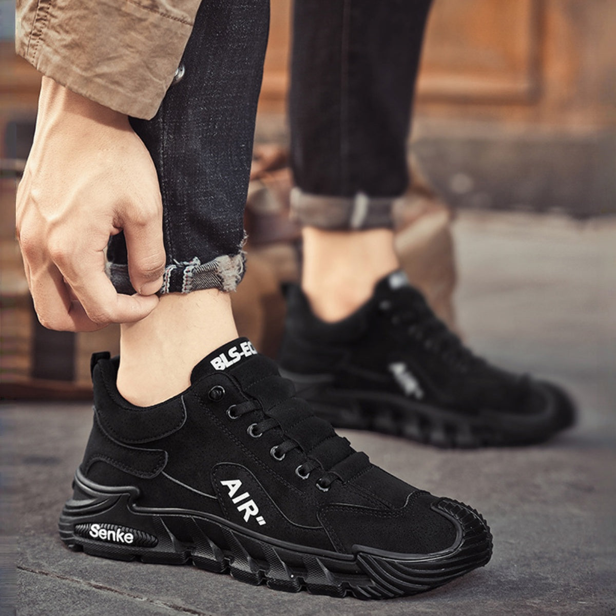 📢【39-44】Zapatos casuales transpirables de moda para hombre