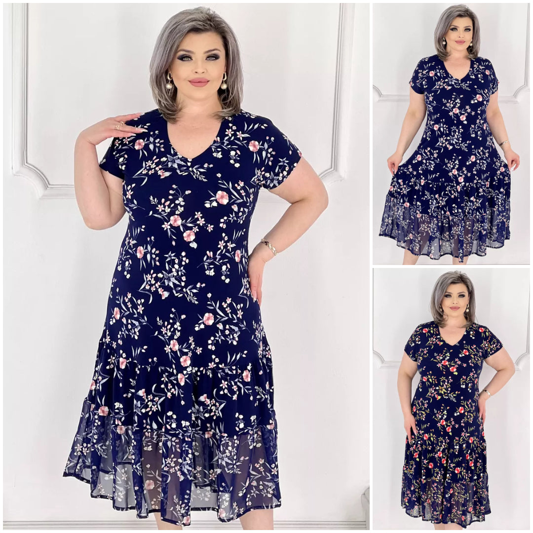 【Oferta especial en tienda】🌌💕【S-5XL】 Vestido sencillo, cómodo y de alta calidad para damas europeas y americanas 2025