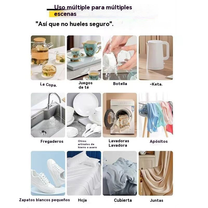 🎁🔥【Compra 2 y llévate 1 gratis】❤️Quitamanchas universal, ¡Limpiar utensilios de cocina, lavadoras, azulejos y ropa es pan comido! Eliminador de manchas potente.