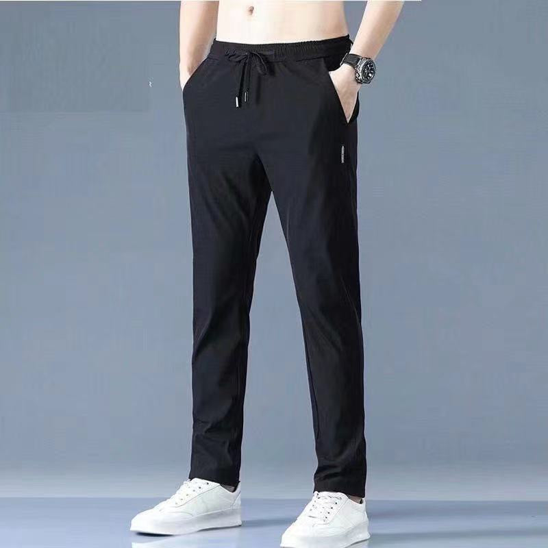 【M-5XL】2025 nuevos pantalones elásticos casuales para hombre, cómodos y de moda.