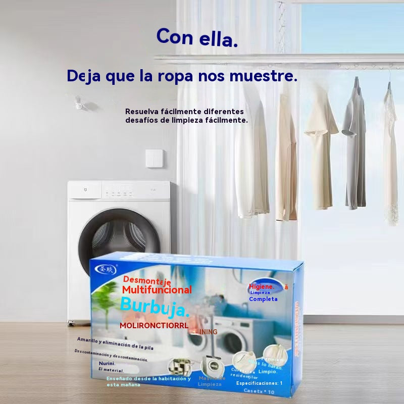 🎁🔥【Compra 2 y llévate 1 gratis】❤️Quitamanchas universal, ¡Limpiar utensilios de cocina, lavadoras, azulejos y ropa es pan comido! Eliminador de manchas potente.