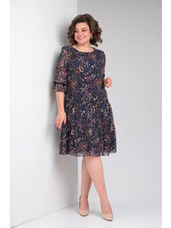 【🥇🥇Бестселър в България】👗【S-5XL】 Нова елегантна рокля с щампа за пролет и есен 2025
