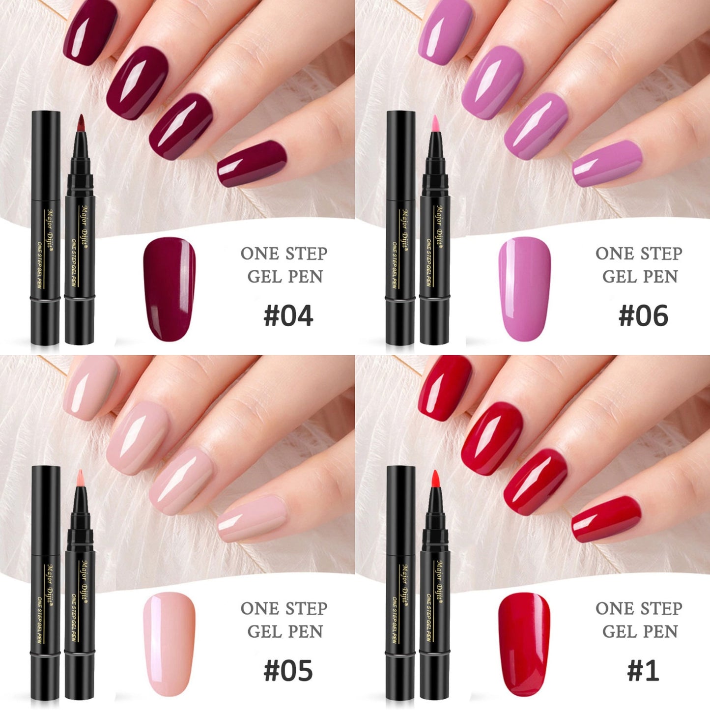 💅Kup dwa, a dwa dostaniesz gratis🌈3 w 1 Długopis do manicure z lakierem do paznokci,