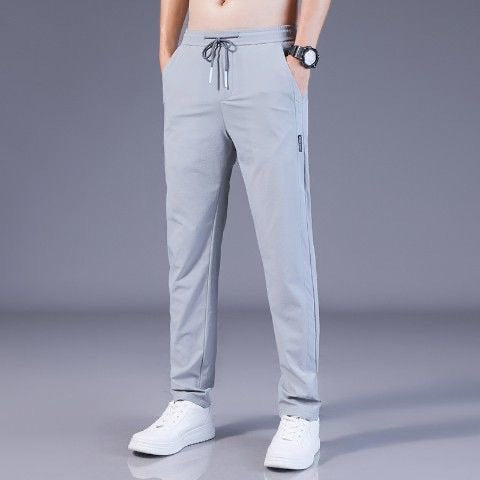 【M-5XL】2025 nuevos pantalones elásticos casuales para hombre, cómodos y de moda.