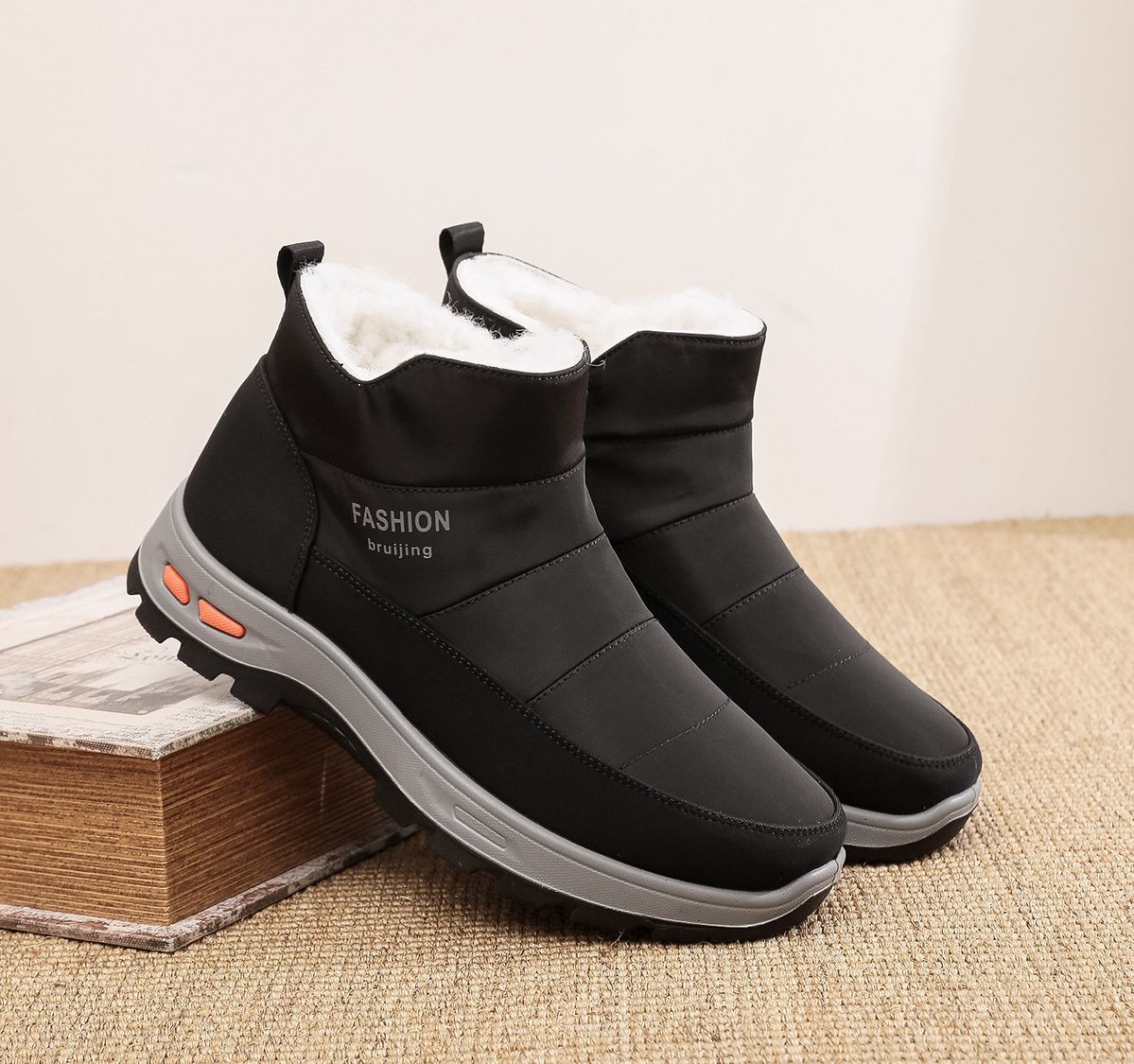 💥Oferta de nuevo producto💥👟Zapatos de invierno para hombre hechos de puro algodón más terciopelo y pelo grueso.【39-45】