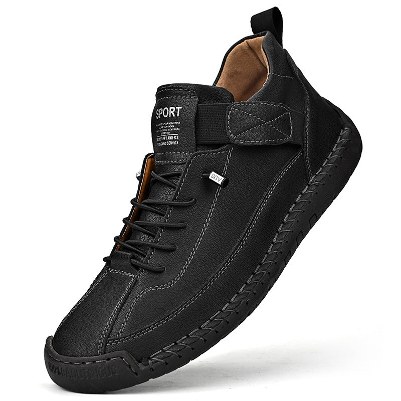 🔥【30% OFF】🔥💥【38-48】💥Casual obuwie męskie na co dzień, robocze, outdoorowe, szyte buty👞