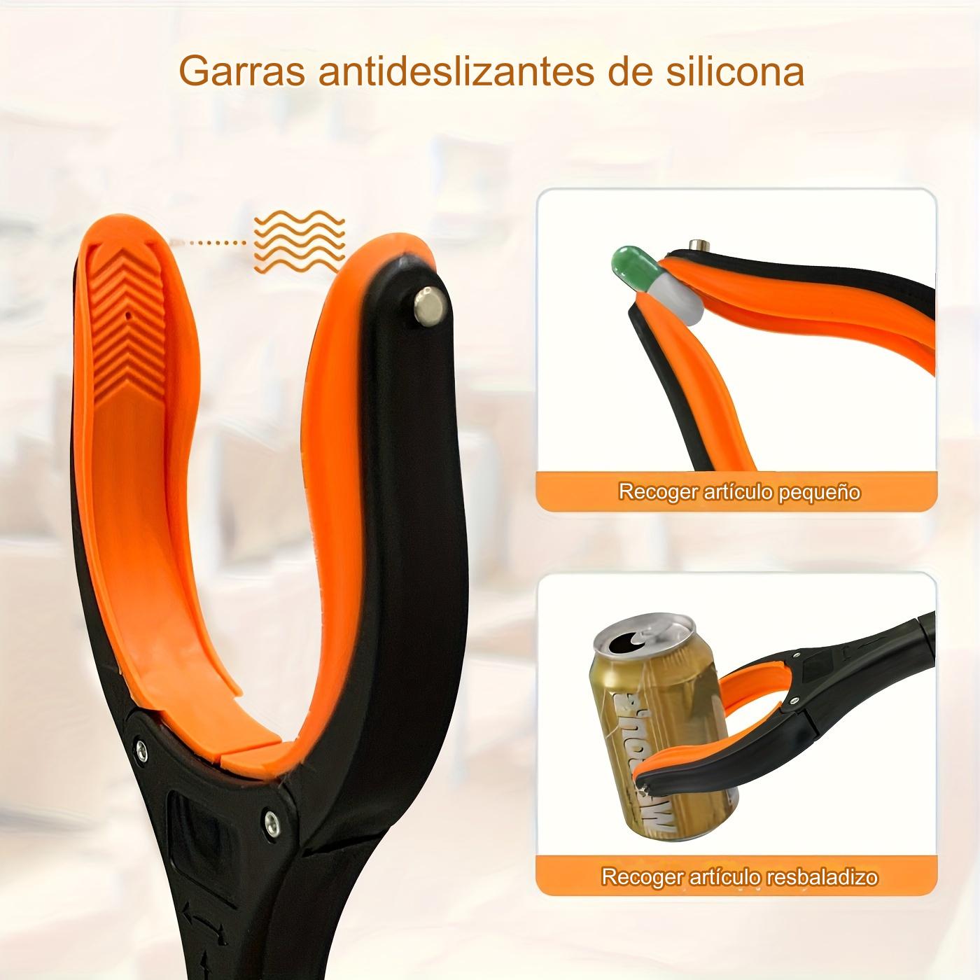 【Clip de basura plegable giratorio】 Agarre plegable con accesorio giratorio de 360°, modelo plegable de aleación de aluminio engrosado, duradero y fácil de almacenar.