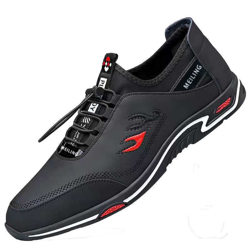 💥 【Gorący styl sprzedaży】💥👞Oddychające skórzane buty biznesowe dla mężczyzn ✅ antyzapachowe ✅ miękka skórzana podeszwa ✅ modne i uniwersalne
