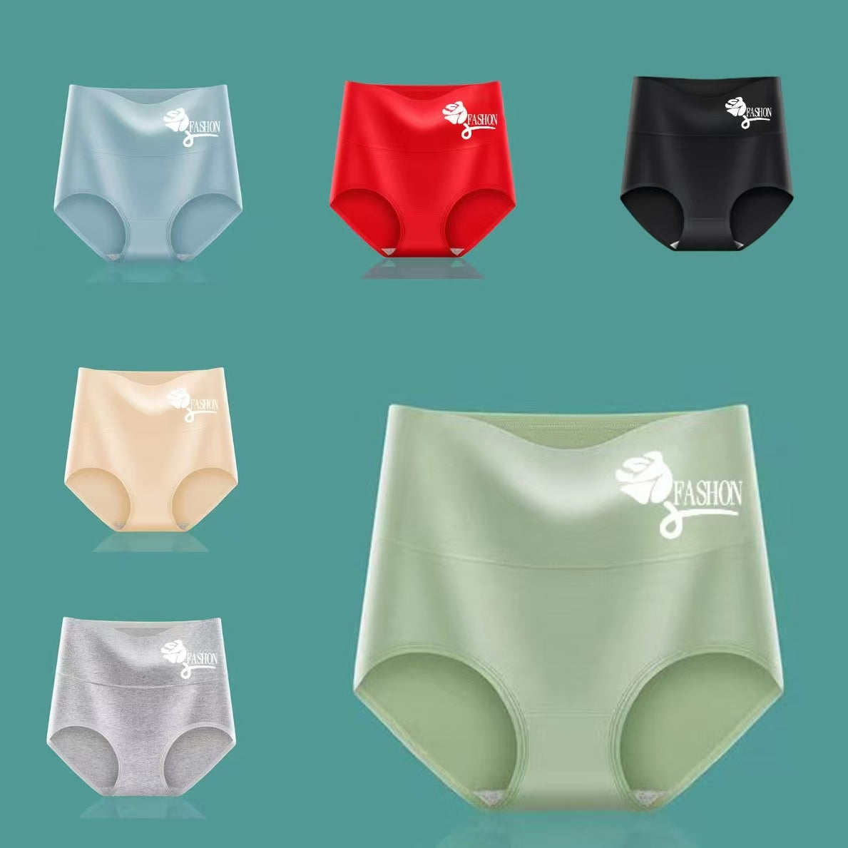 💖Wysokie majtki modelujące i unoszące pośladki, wykonane z wysokiej jakości bawełny✨️ (40–100 kg)