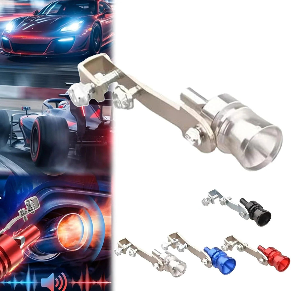 【Kupi 1, dobij 1 gratis】Turbo zviždaljka za auspuh – izdržljiva i privlačna metalna