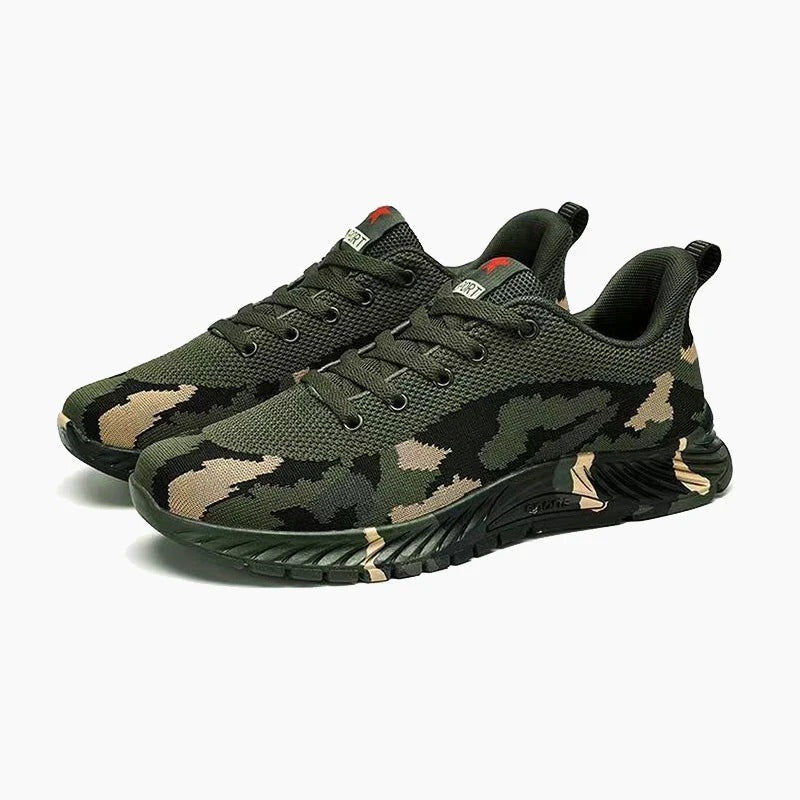 š„¾ć36-44ćBotas de senderismo de camuflaje para hombre