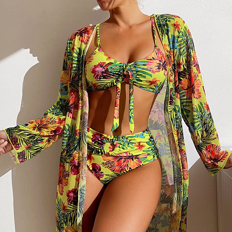 🔥☀️Najpopularniji kupaći kostim u Hrvatskoj👙【S-2XL】Modni kupaći kostim za žene 2025.【Set od 3 dijela】