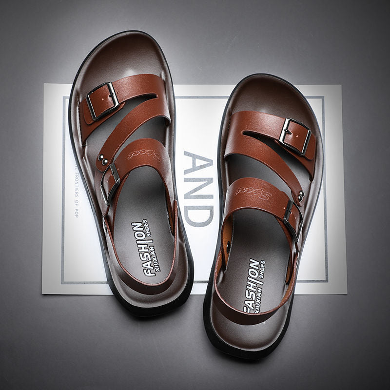 【Artículos para el hogar】🌌【39-48】Sandalias de playa sencillas para hombre, ideales para casa y para exteriores